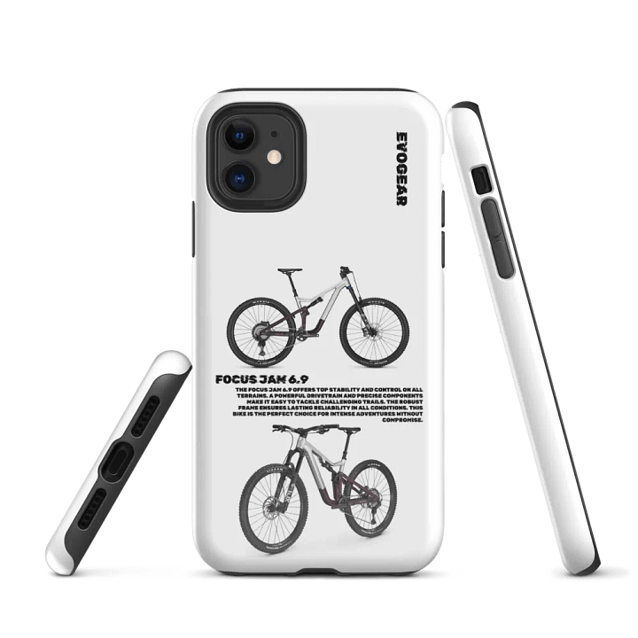 White Jam 6.9 iPhone Case product image (1)