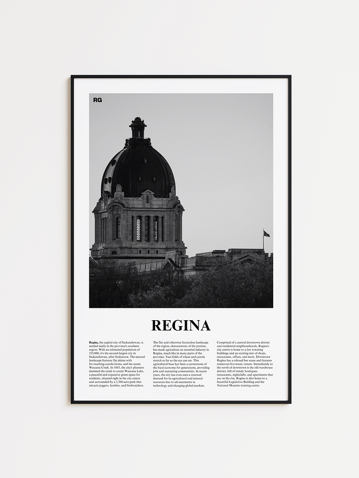 Regina 01 Newspaper Poster product image (1)