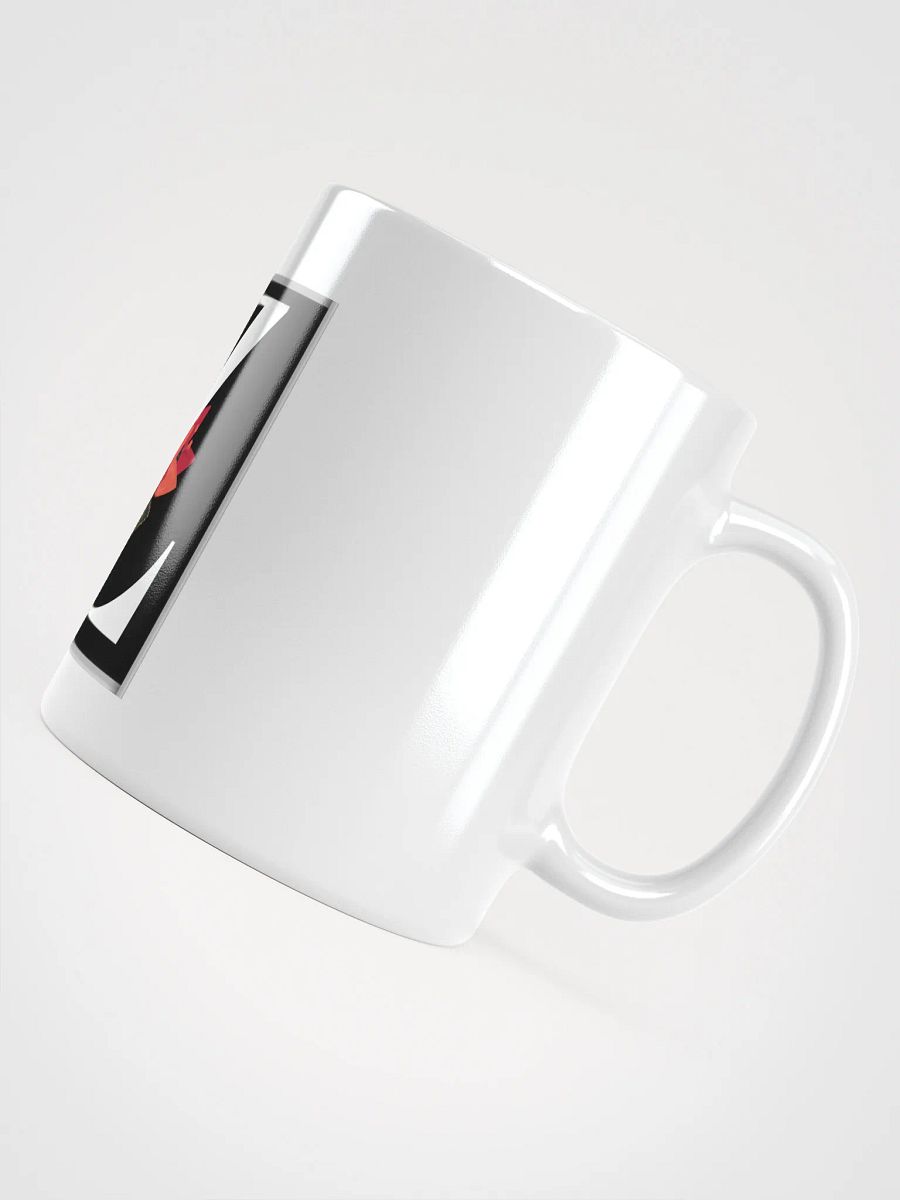 Floral Z Artistic White Glossy Mug product image (12)