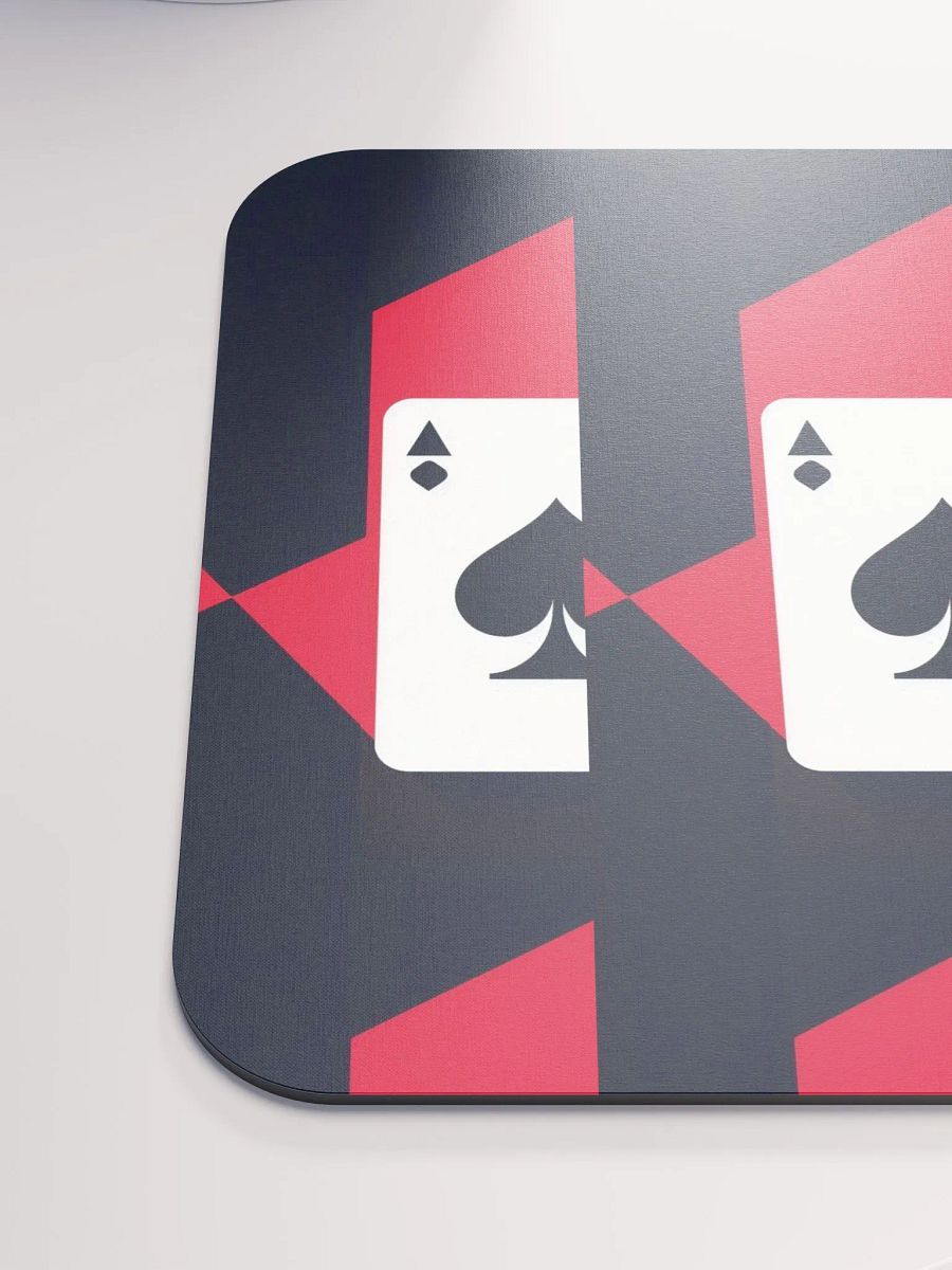 Ace of Spades Geometric Mouse Pad product image (6)