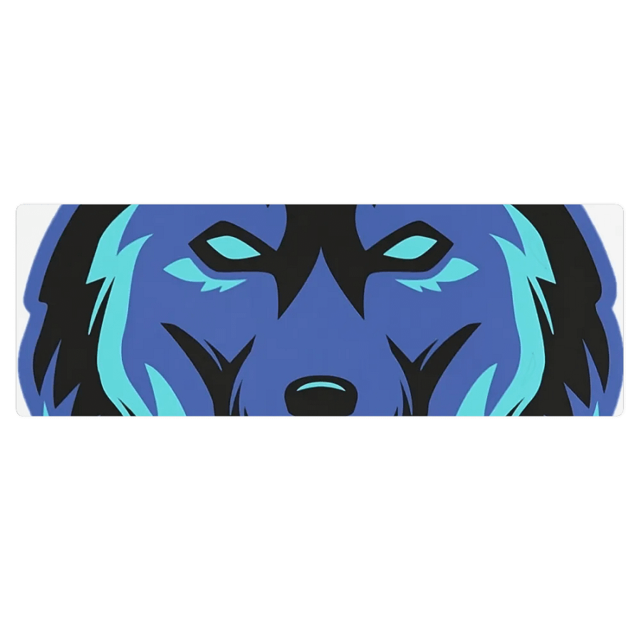 Lunar Wolf Yoga Mat product image (1)