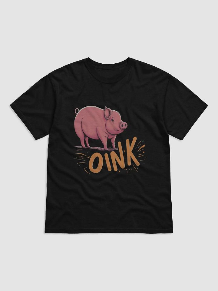 OINK! Pig Cartoon Comfort Tee product image (3)