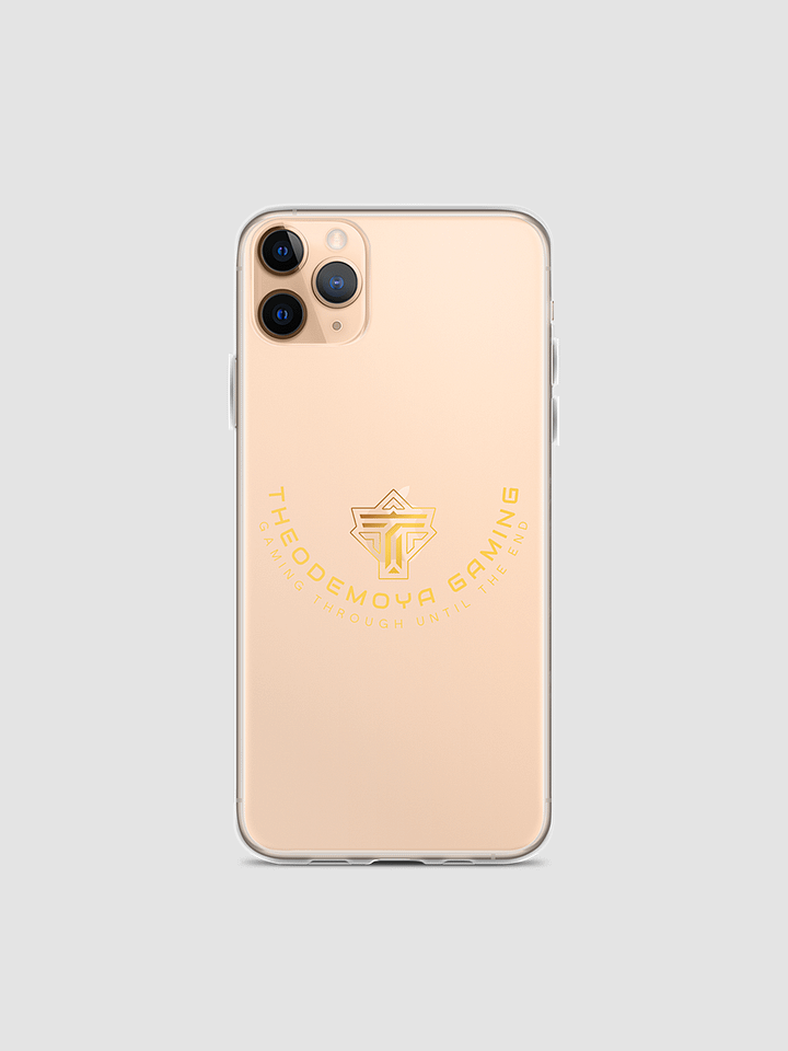 Clear Case for iPhone® w/ Gold Logo & Insignia product image (1)