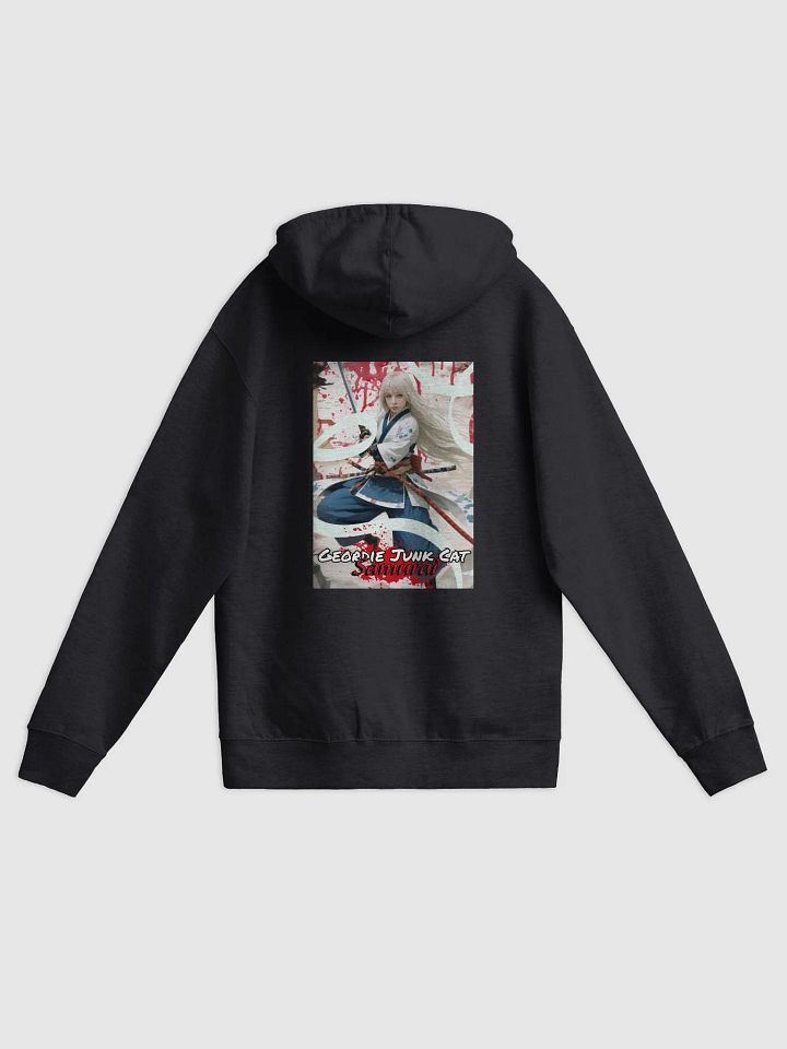 SAMURAI THREE Back Print Zip-Up Hoodie (US SHIPPING) product image (1)