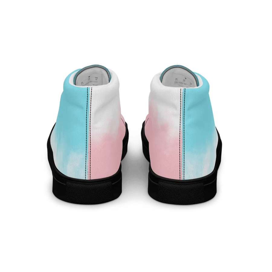 Pastel Dreams High Top Canvas Shoes product image (5)