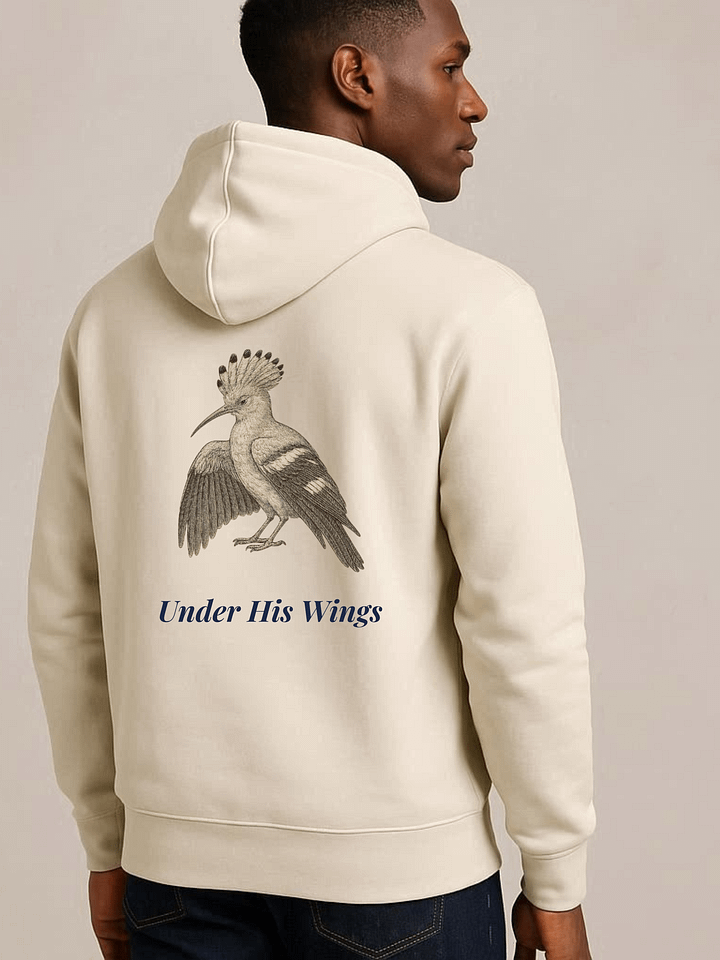 Under His Wings Hoodie | Psalm 91:4 Christian Comfort and Wellness Wear | Unisex Soul Care Pullover" product image (1)