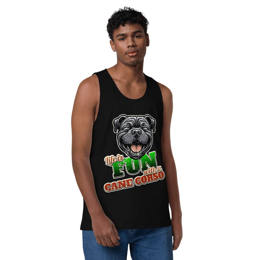 Fun with Cane Corso Tank Top product image (6)