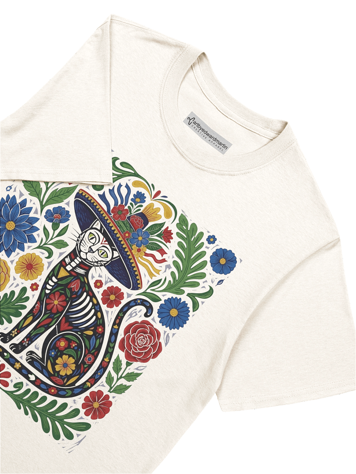Catrina Cat Unisex Tee product image (141)