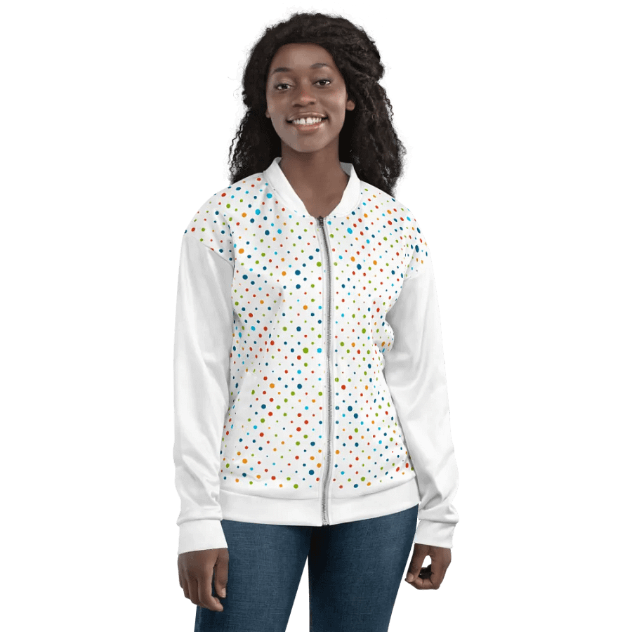 Vibrant Mosaic All-Over Bomber product image (9)