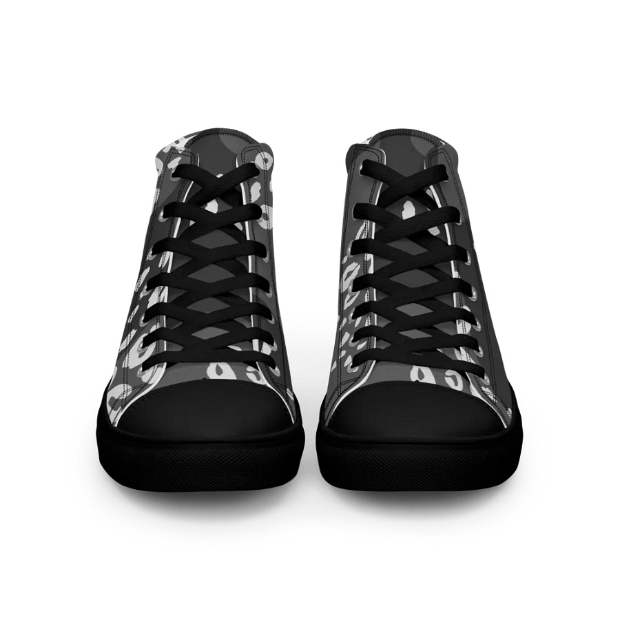 Leopard Grey Men's High Tops product image (3)