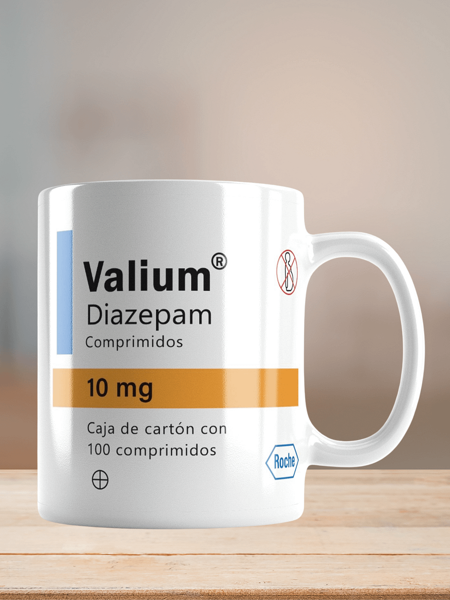 "Diazepam-spanish" Ceramic mug product image (7)
