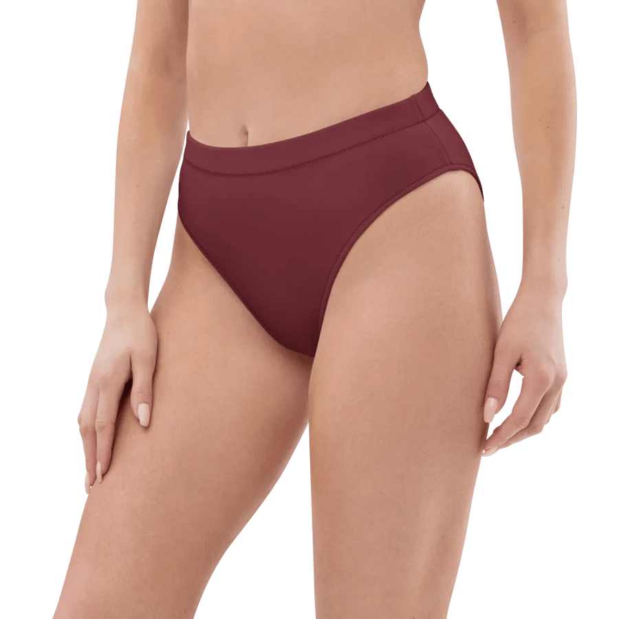 Chocolate Eco-Green High Waisted Bikini Bottom product image (2)