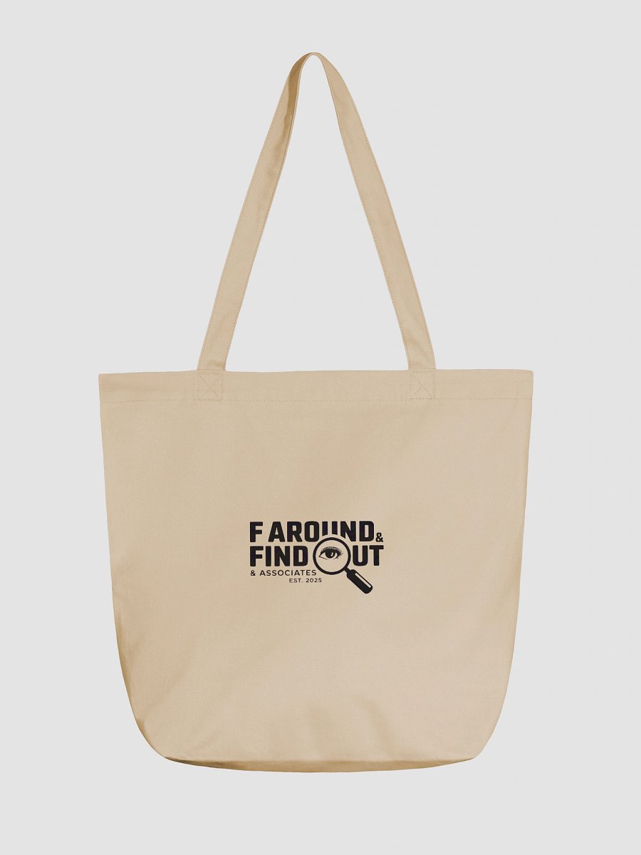 F AROUND Magnifying Glass Tote Bag product image (5)