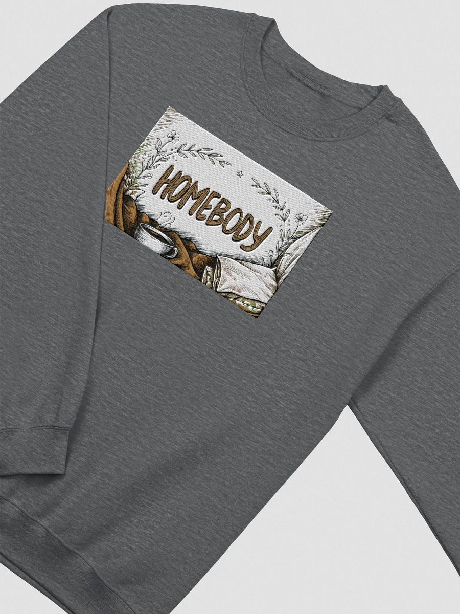 Homebody Sweatshirt | Cozy Graphic Slouchy Pullover for Women & Men – Trendy Oversized Lounge Wear product image (3)