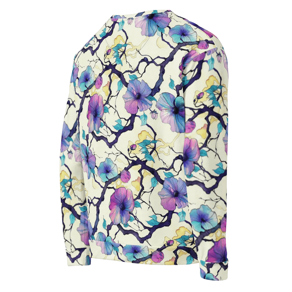 Whimsical Garden All-Over Print Sweatshirt product image (8)