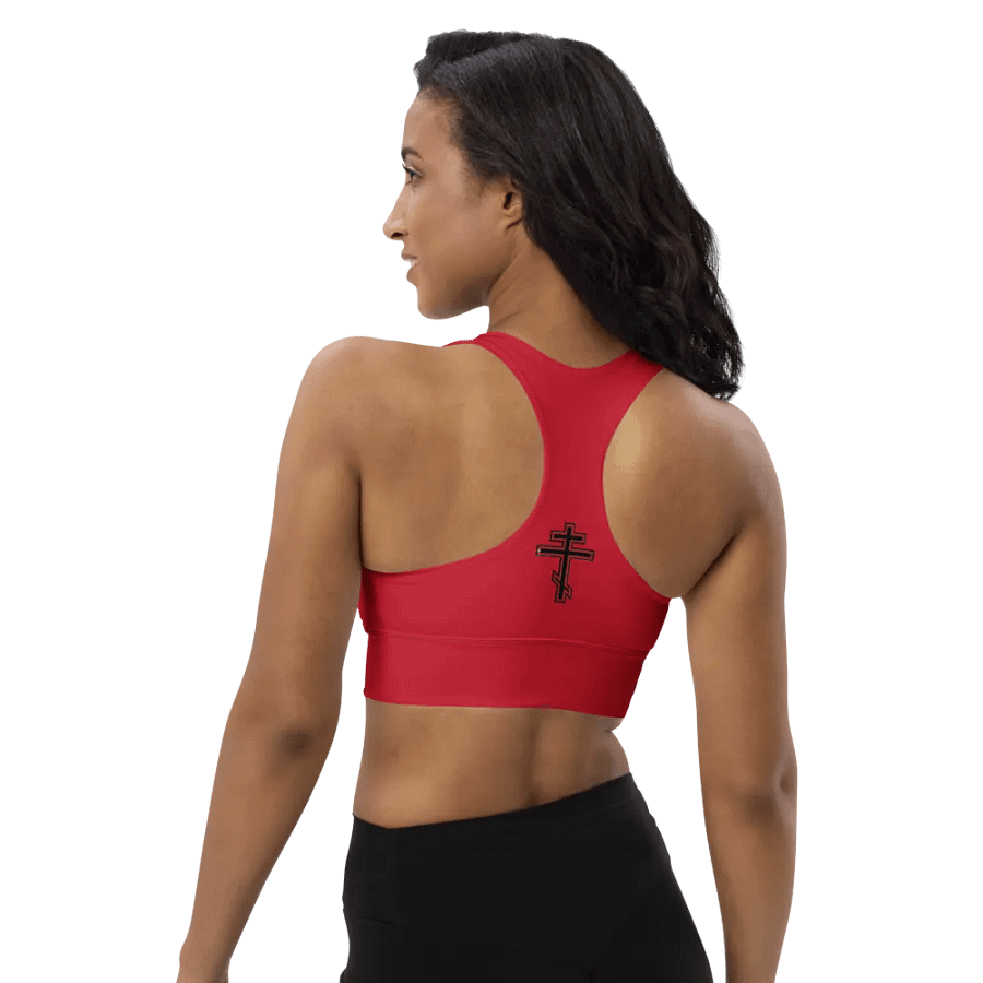 Red Rose Serenity Longline Sports Bra product image (6)