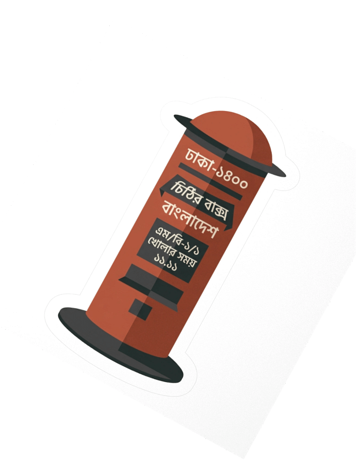 Bangladesh Retro Letter Box Art product image (4)