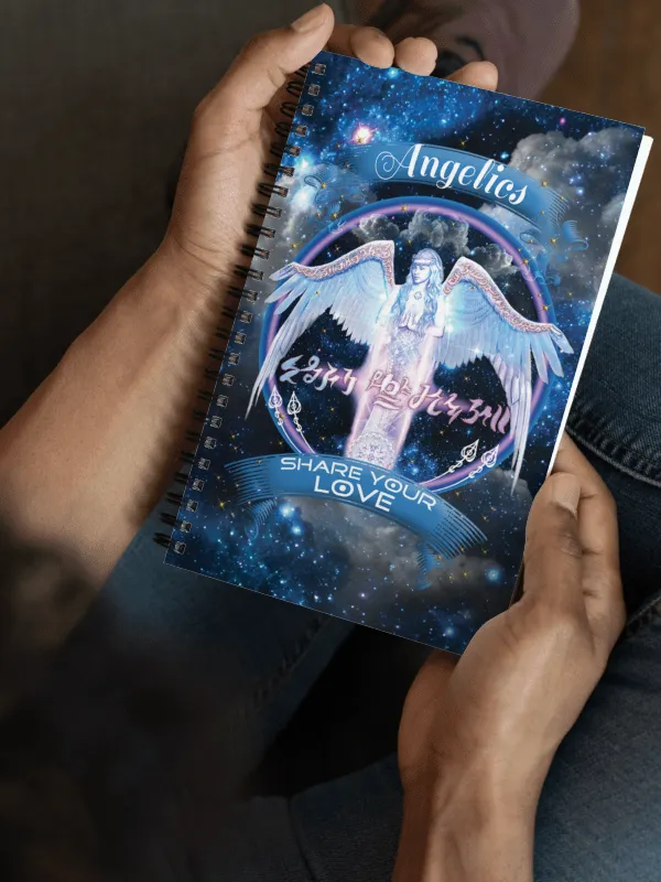 Angelics Share Your Love Spiral Notebook product image (1)
