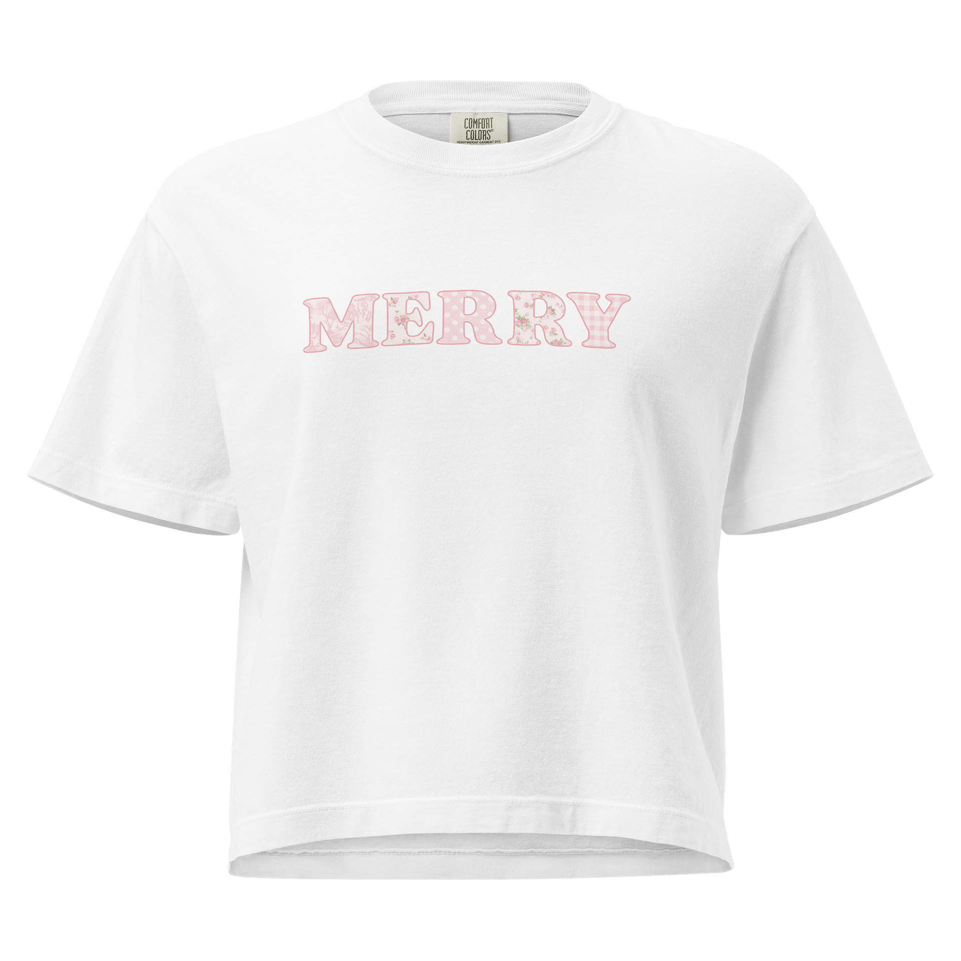Pink Merry Comfort Colors Boxy Tee product image (1)