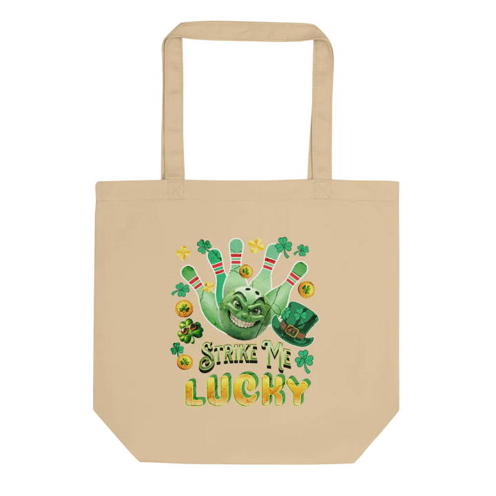Strike Me Lucky Bowling Tote Bag product image (1)