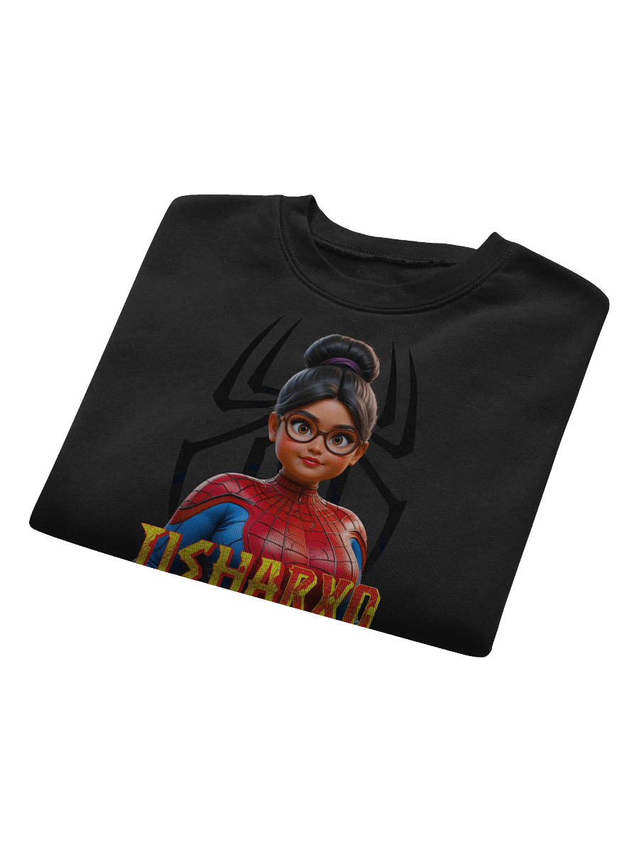 TishaRXO Spider-Girl Women's Fleece Crop Sweatshirt product image (8)