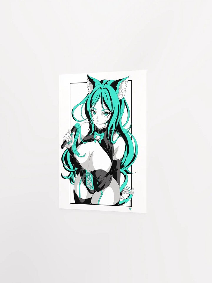 Eiko Waifu Poster- Teal product image (3)