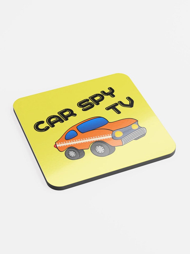 Coaster for Savages: CarSpyTV Logo product image (2)