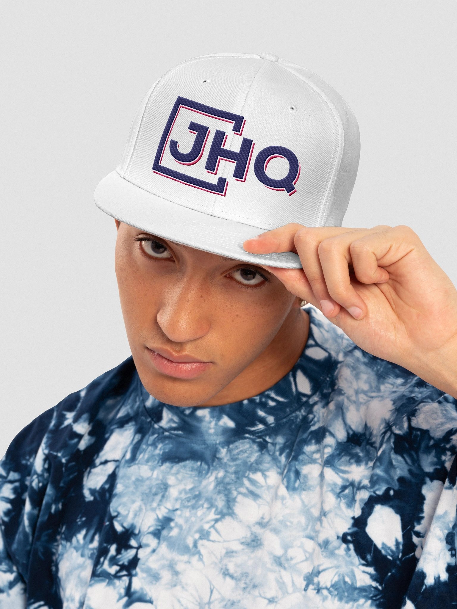 JHQ Bold Blue Snapback Cap product image (5)