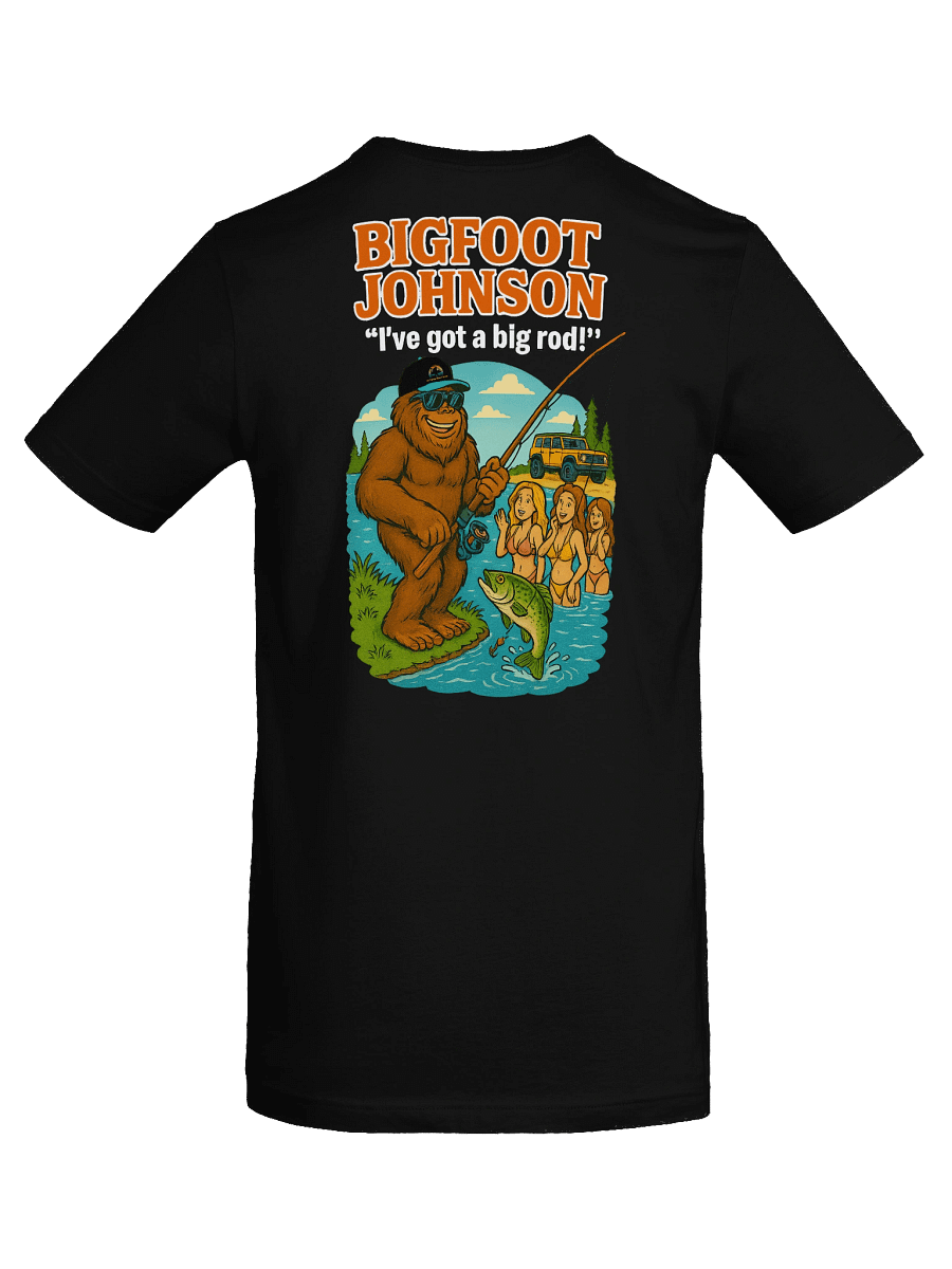 Bigfoot Johnson Big Rod Tee (Black) product image (8)