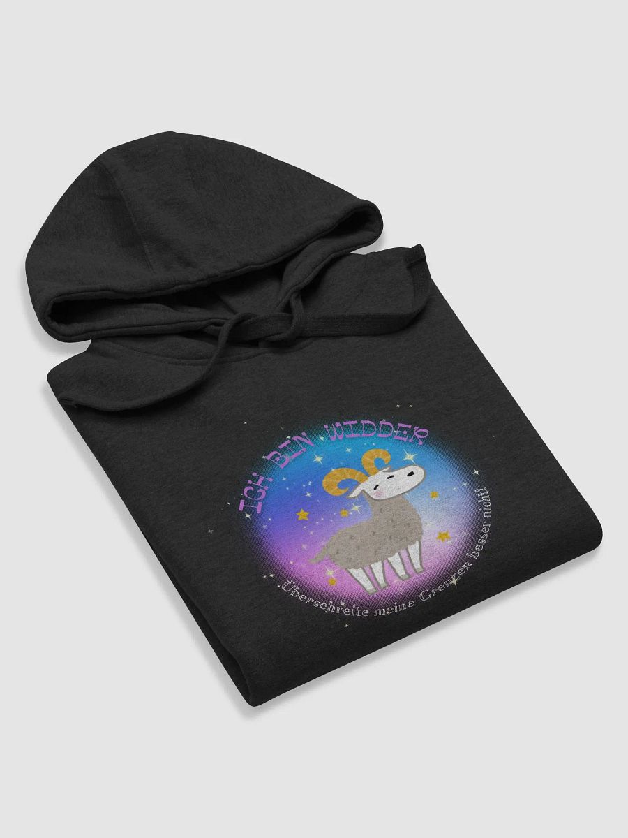 Ich bin Widder Hoodie Kaputzenpullover product image (19)