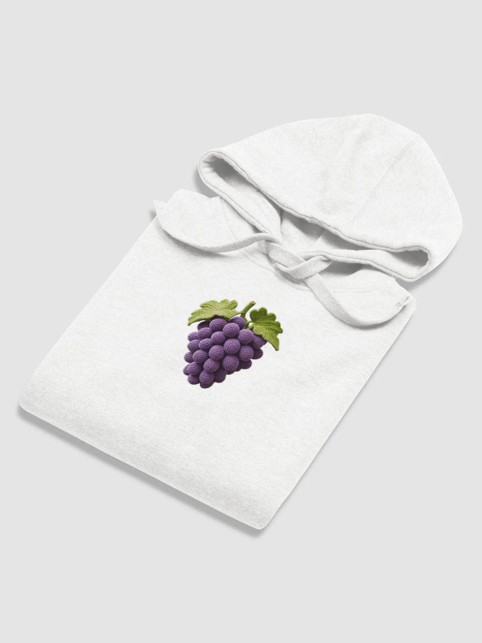 CozyAvocado Cotton Heritage Unisex Premium Hoodie Grape Slice #6 product image (6)