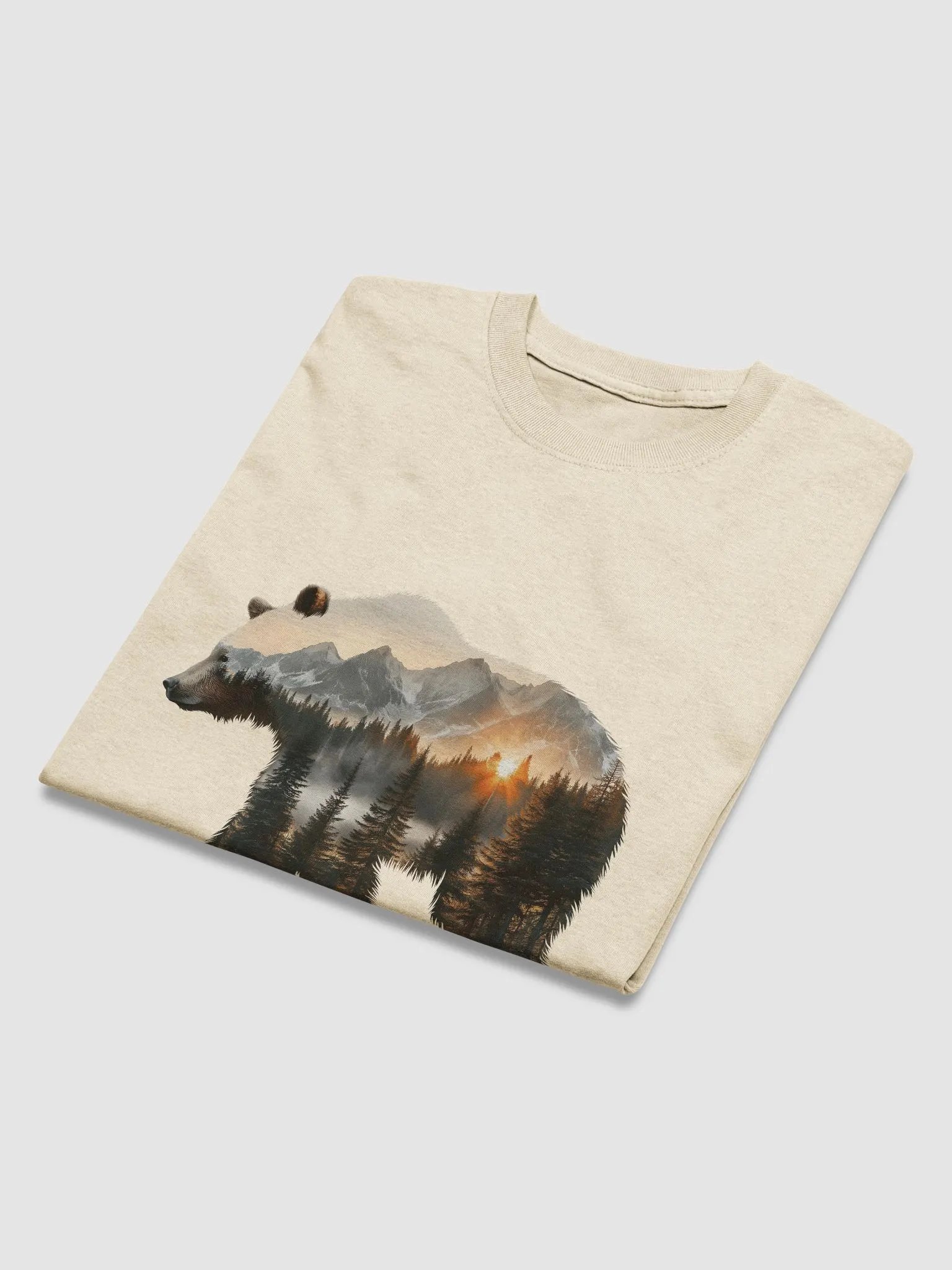 Bear with forest background in Silhouette, #1 product image (24)