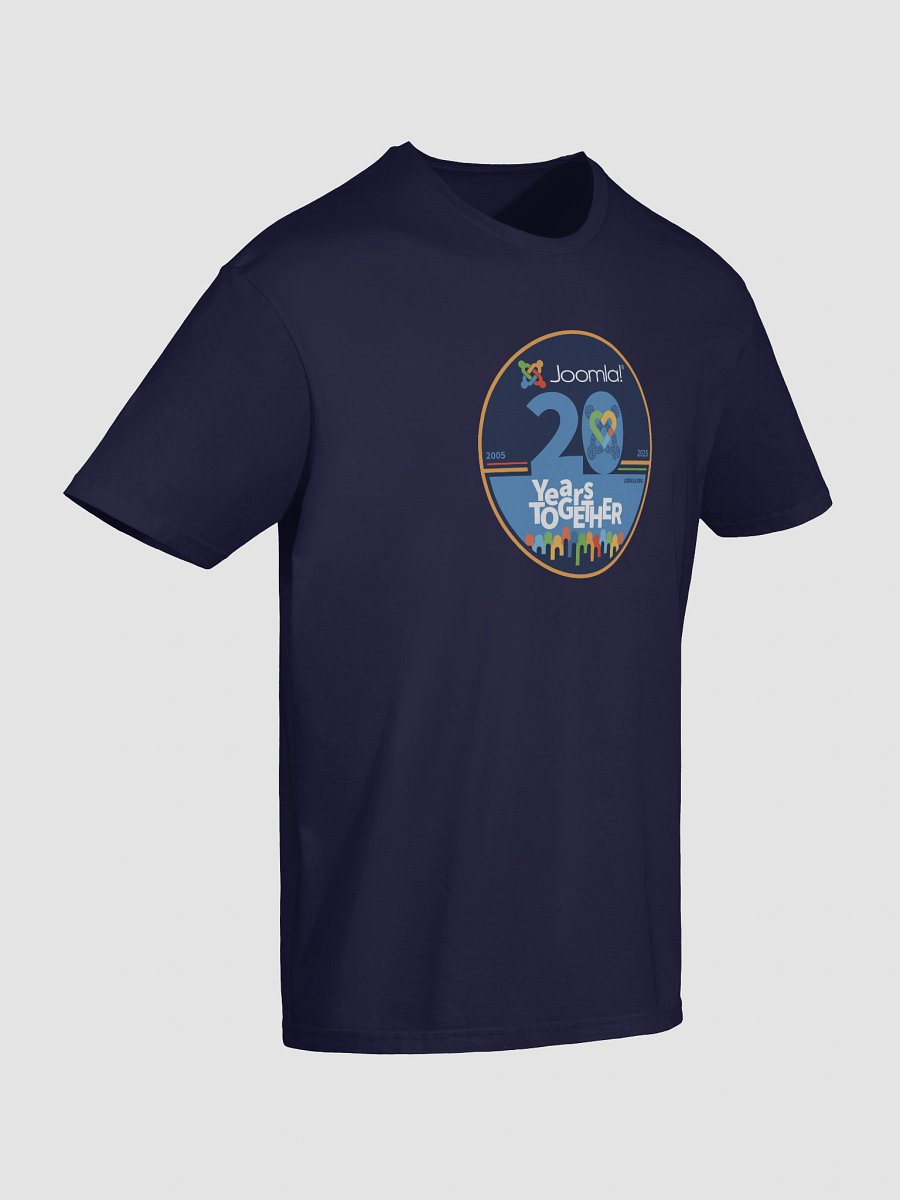 Joomla! 20th Anniversary Edition<br /> — Unisex Softstyle T-Shirt / Colour — product image (4)
