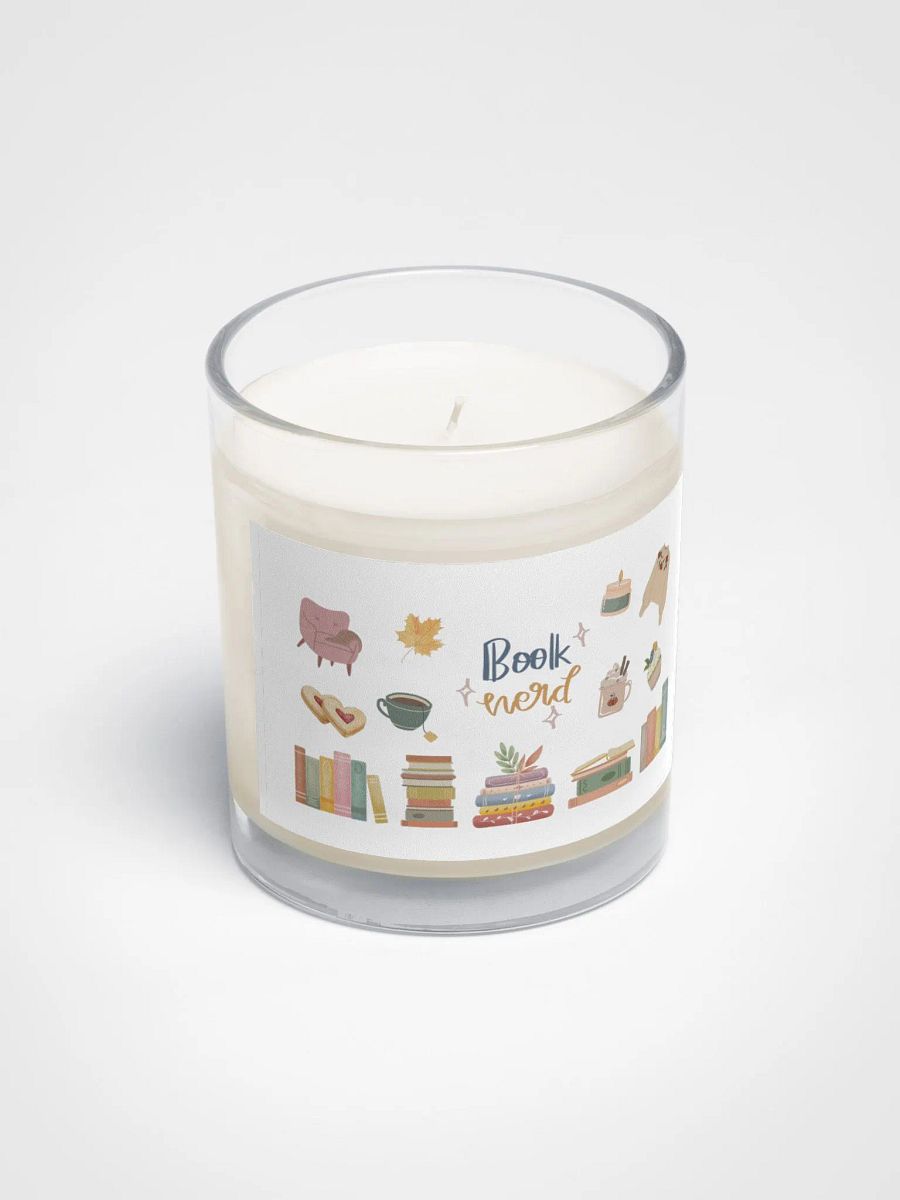 Cozy Book Nerd Soy Wax Candle product image (2)