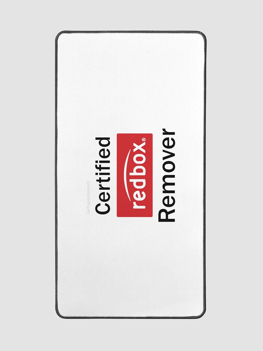Certified Redbox Remover | Desk Mat product image (2)