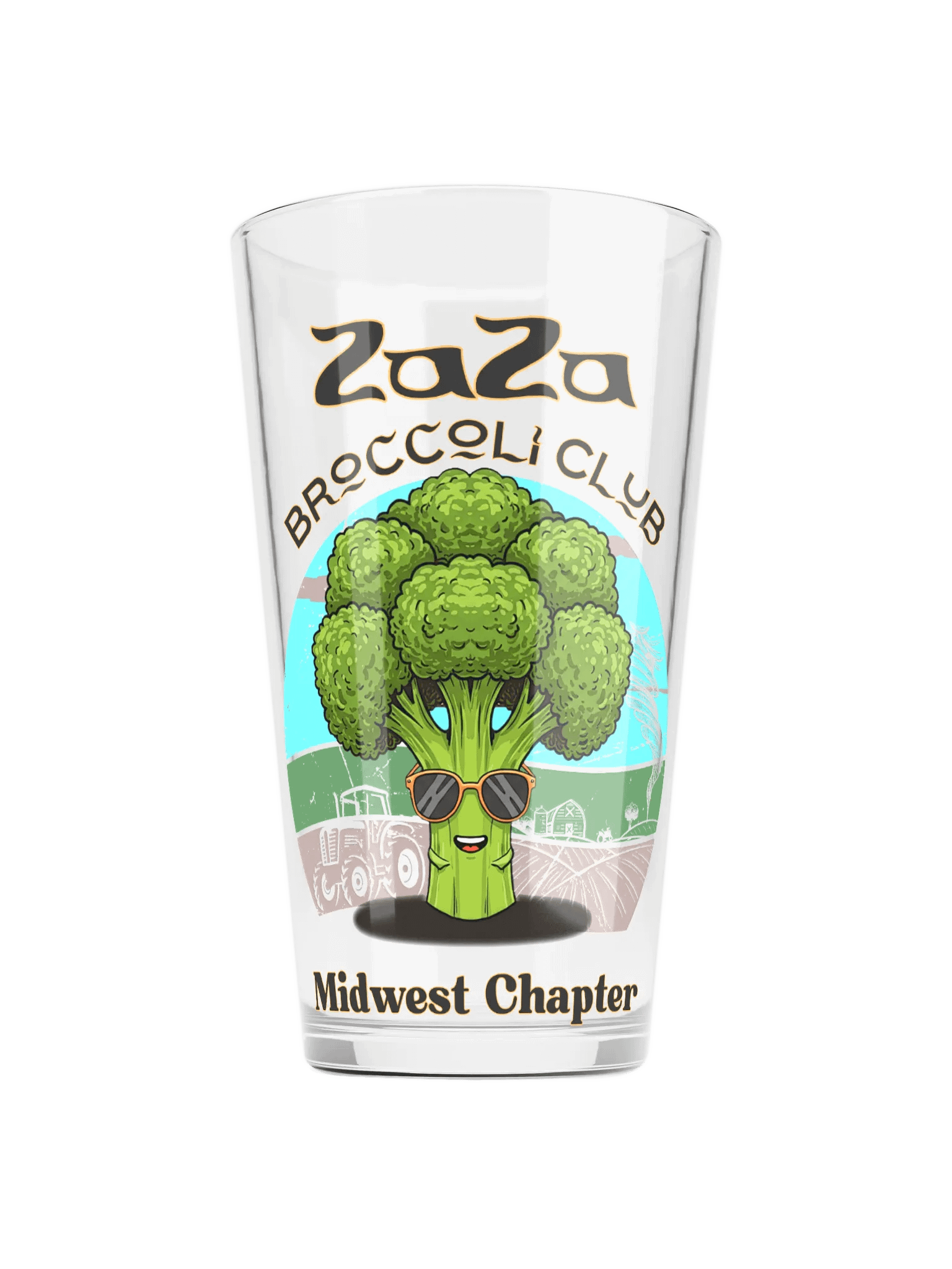 ZaZa Club Midwest Pint Glass product image (1)
