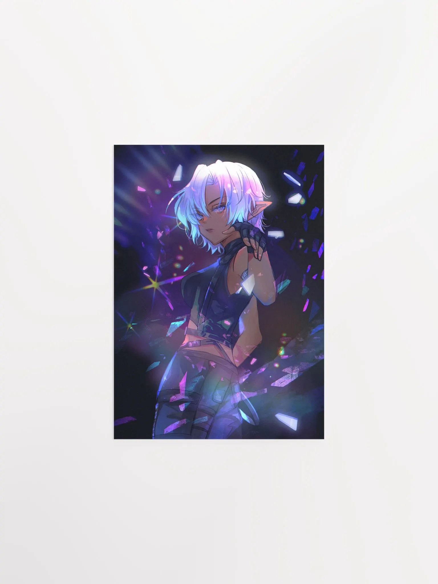 Aaiza K-pop Illustration Matte Poster product image (1)