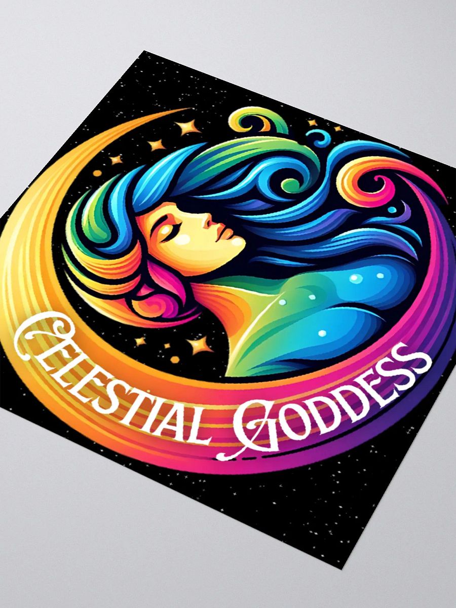 Celestial Crescent Moon Stickers product image (3)