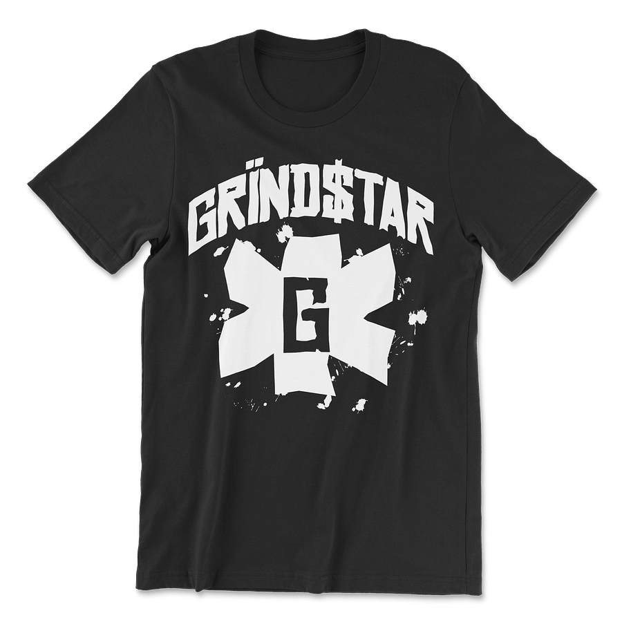 GRIND STAR WHITE EMBLEM TEE product image (4)