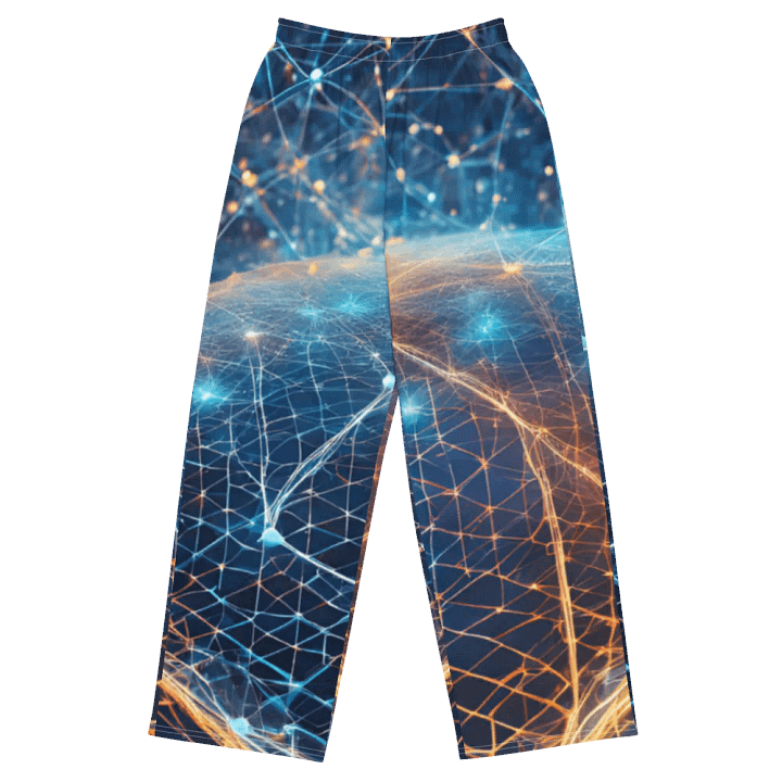 Neural Network Connection Wide-Leg Pants product image (1)