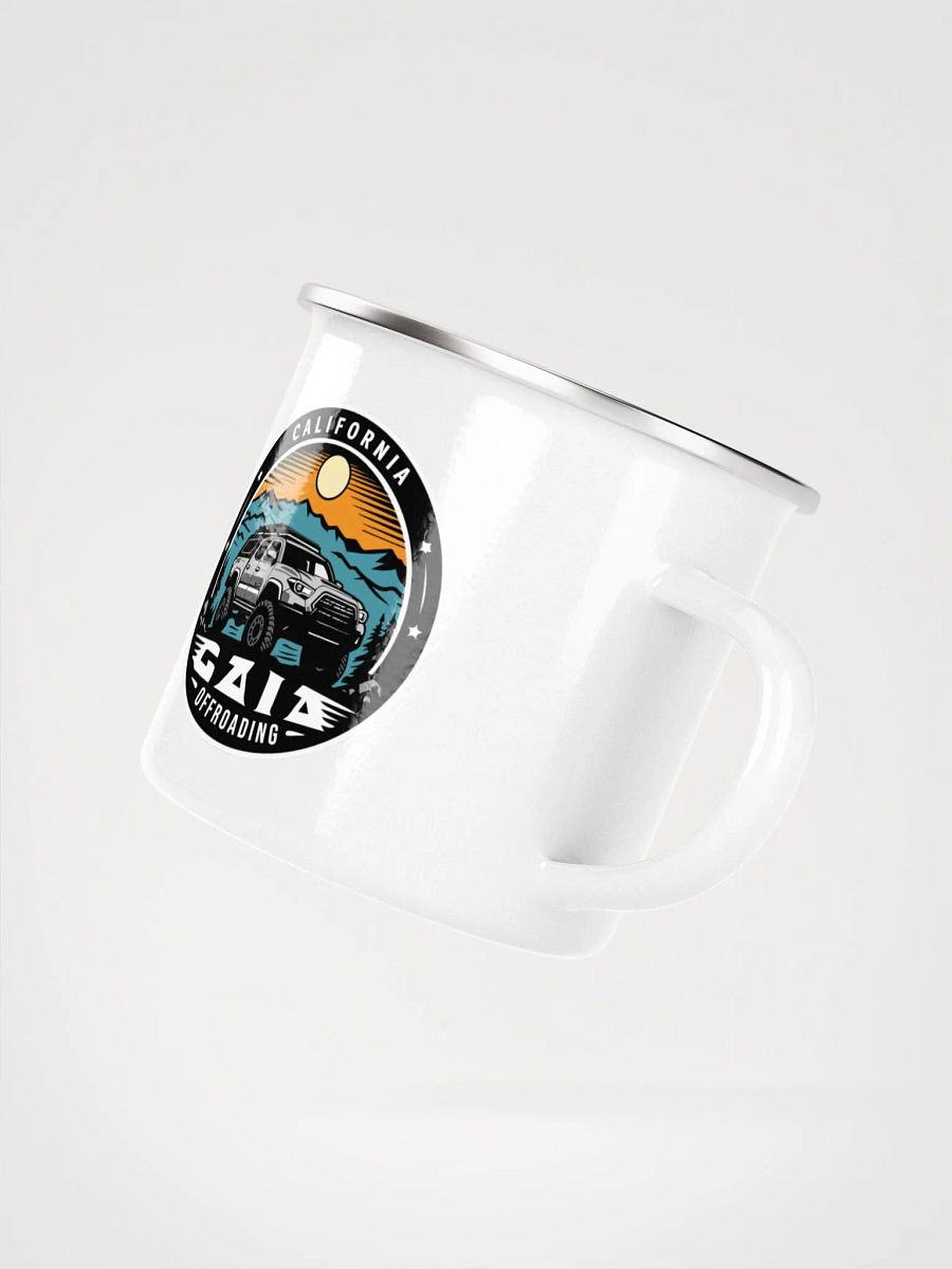 Gaia Off-Road Adventure Enamel Mug 12oz product image (3)