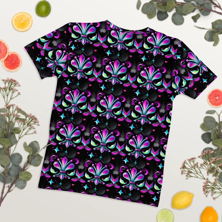 Mardi Gras Pattern All Over Print T-shirt product image (8)