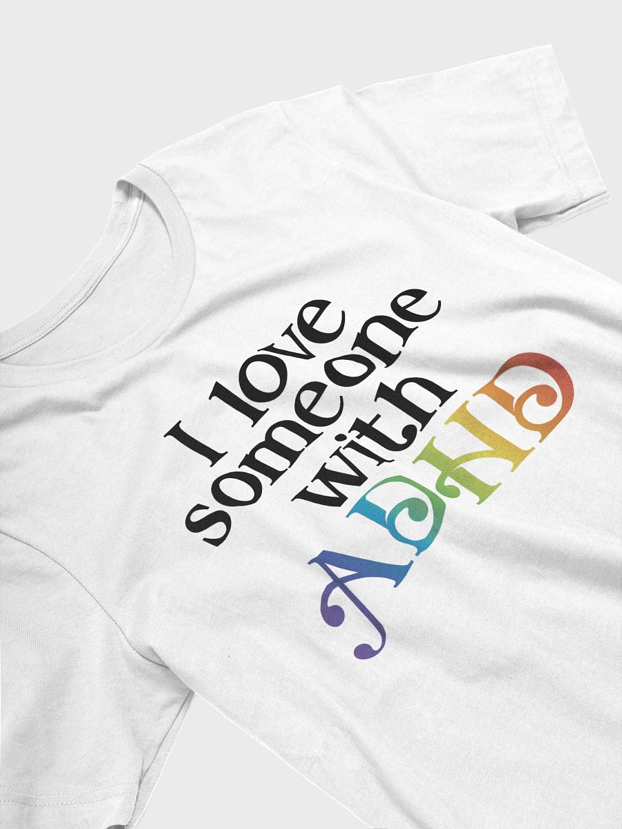 Love ADHD T shirt product image (2)