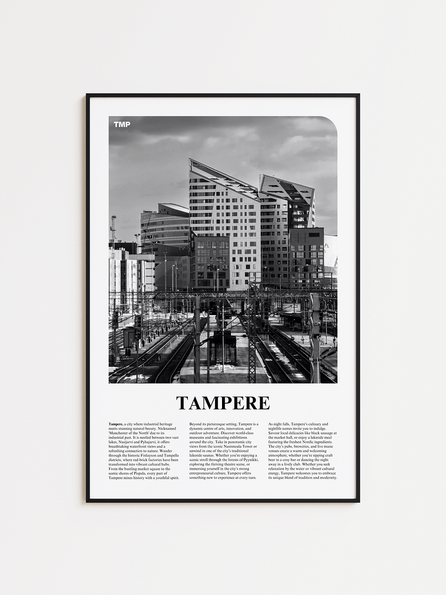 Tampere 02 Newspaper Poster product image (1)