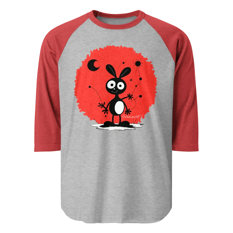 Tultex Fine Jersey Raglan Tee product image (2)