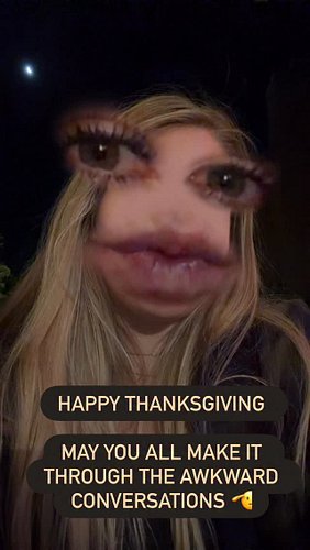 Happy Thanksgiving

#awkward #thanksgiving #familygathering #funnyclips #girlgamer