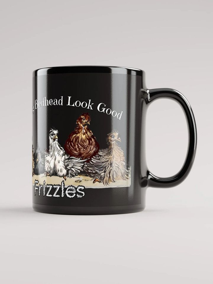 Making Bedhead Look Good | Glossy Black Mug product image (2)