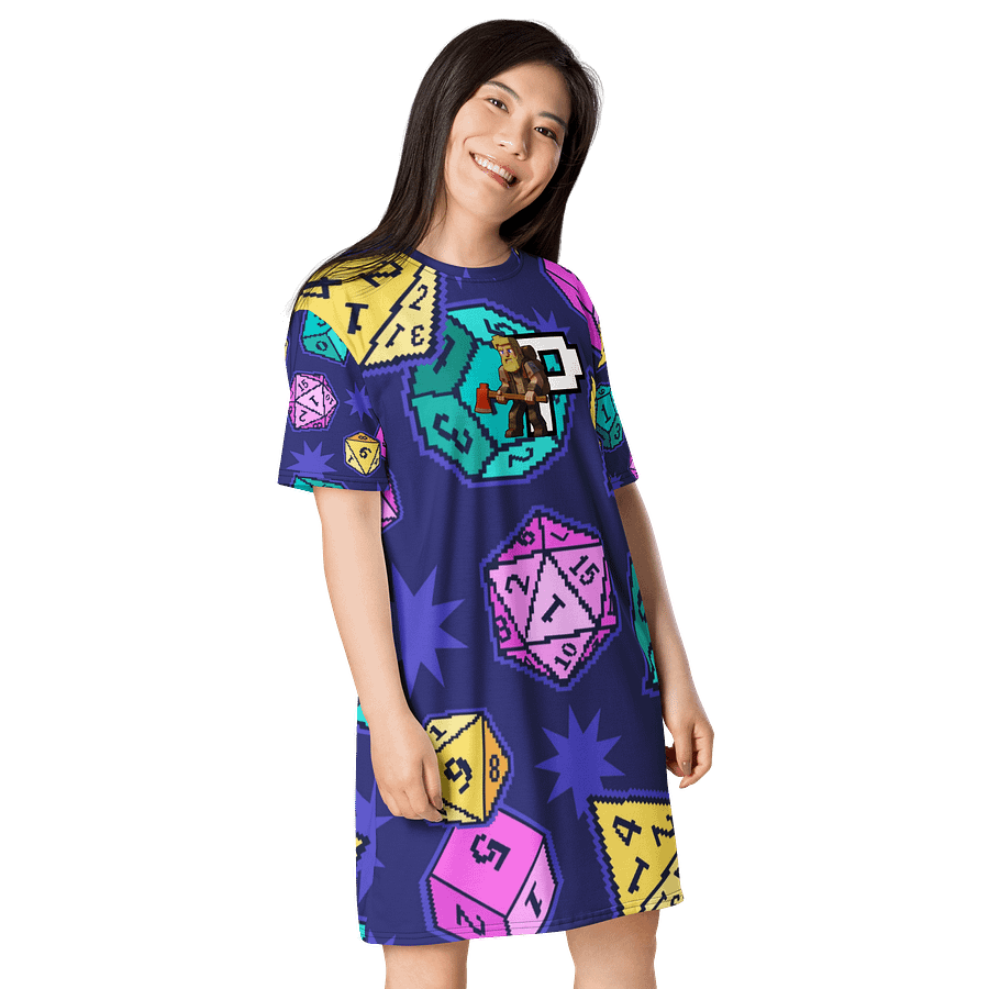 Patient PixelZ P Logo T-Shirt Dress (D20 Pixel Pop) product image (4)