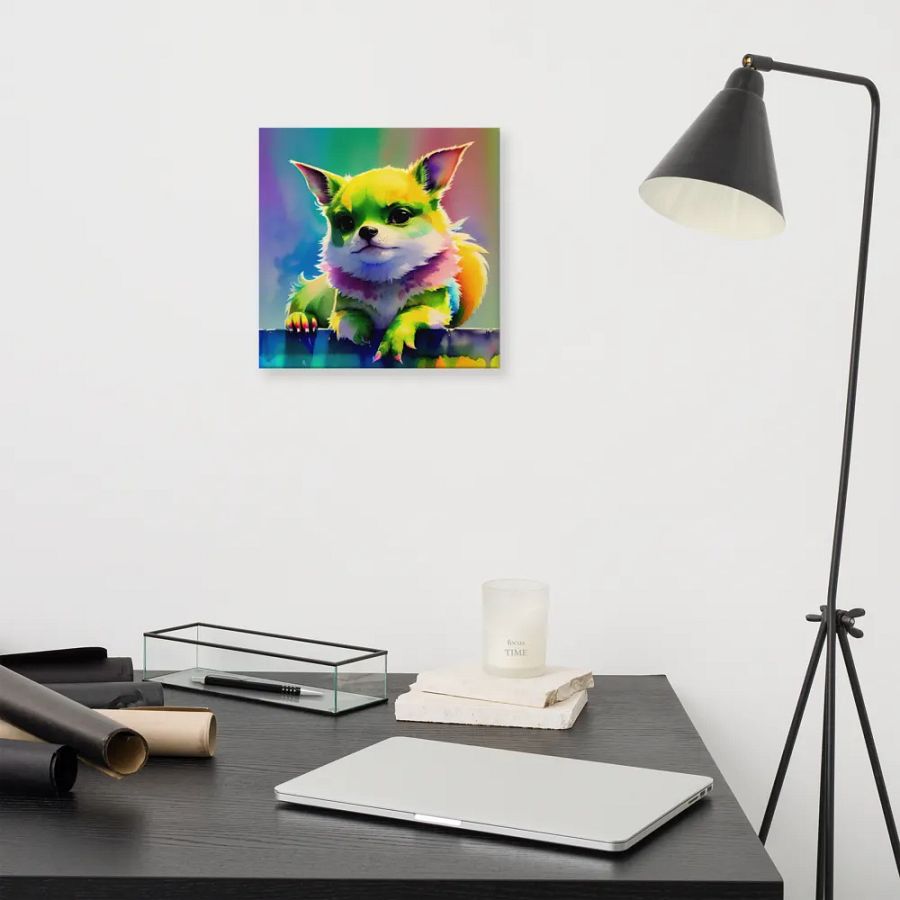 Cute Dog Digital Painting - v7 product image (11)