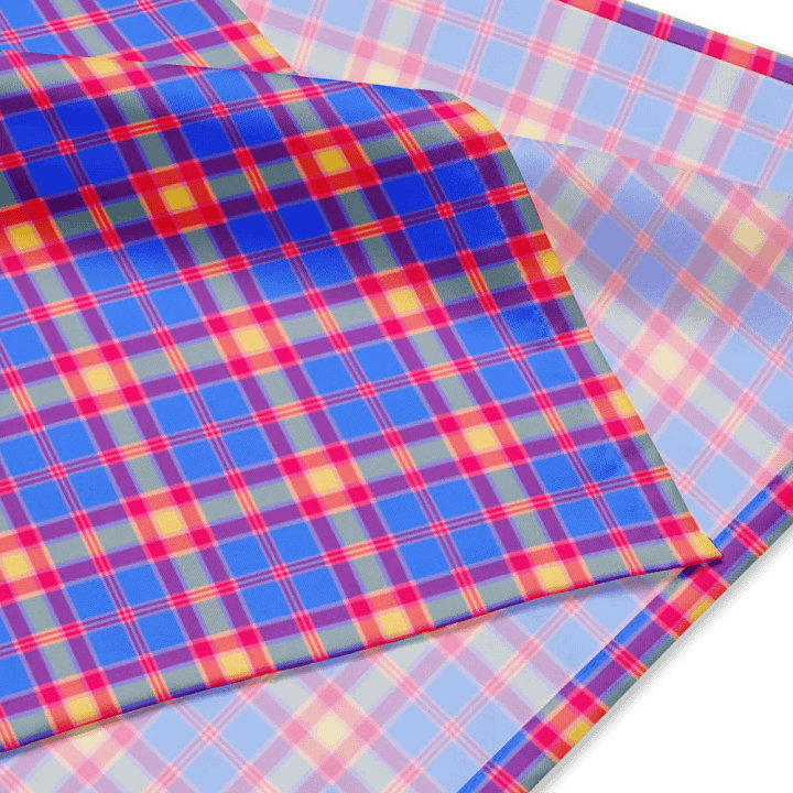 Bright Blue and Hot Pink Bandana product image (2)
